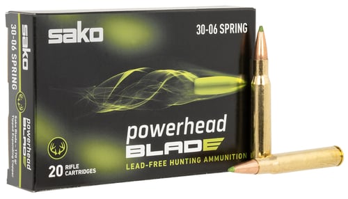 SAKO (TIKKA)  PowerHead Blade 30-06 Springfield 170 gr 20 Per Box/ 10 Case