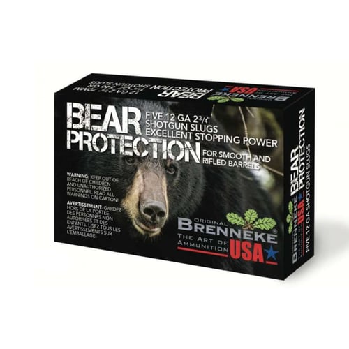 Brenneke SL122BP Bear Protection  12 Gauge 2.75