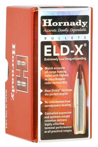 HORNADY BULLETS 22 CAL .224 80GR. ELD-X 100CT 25BX/CS