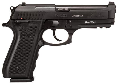 TAURUS 917C 9MM FS 18-SHOT BLACK CHECKERED RUBBER