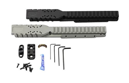 Samson 030026801 Hannibal Rail for Ruger Mini-14 (2007/Earlier)  Black Anodized 0 MOA