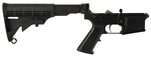 Sons Of Liberty Gun Works MILSPECLOWER Mil-Spec Complete Lower 5.56x45mm NATO, Black, M4 Style Stock, A2 Grip, LFT Trigger