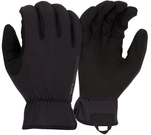 Pyramex VGTG20BX2 Operator Gloves Medium-Duty Black Synthetic Leather XXL