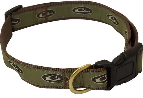Drake Waterfowl DW9805 Adjustable Collar Team Dog Brown Nylon OSFA