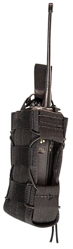 High Speed Gear 11MAC0BK TACO  Multi-Access Comm Holder, Black Nylon with Bungee Pull Tongue, Fits MOLLE