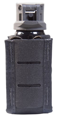 High Speed Gear 41OC00BK TACO Duty OC Spray Pouch, Black Nylon with MOLLE Exterior, Fits MOLLE, Compatible with MK3 OC Can