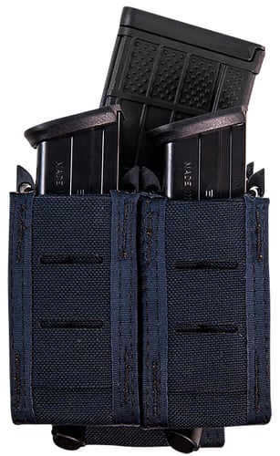 High Speed Gear 41PT02LE TACO Duty Double Pistol Mag, LE Blue Nylon with MOLLE Exterior, Fits MOLLE & 2