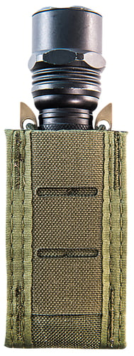 High Speed Gear 41PT00OD TACO Duty Single Pistol Mag, OD Green Nylon with MOLLE Exterior, Fits MOLLE & 2