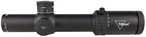 Trijicon 2900050 Credo  Matte Black 1-10x28mm, 34mm Tube Illuminated Green/Red Segmented Circle Enhanced Reticle