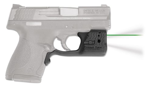 Crimson Trace 01-5840-1 LL-801G Green Laserguard Pro  Black Smith & Wesson M&P Shield