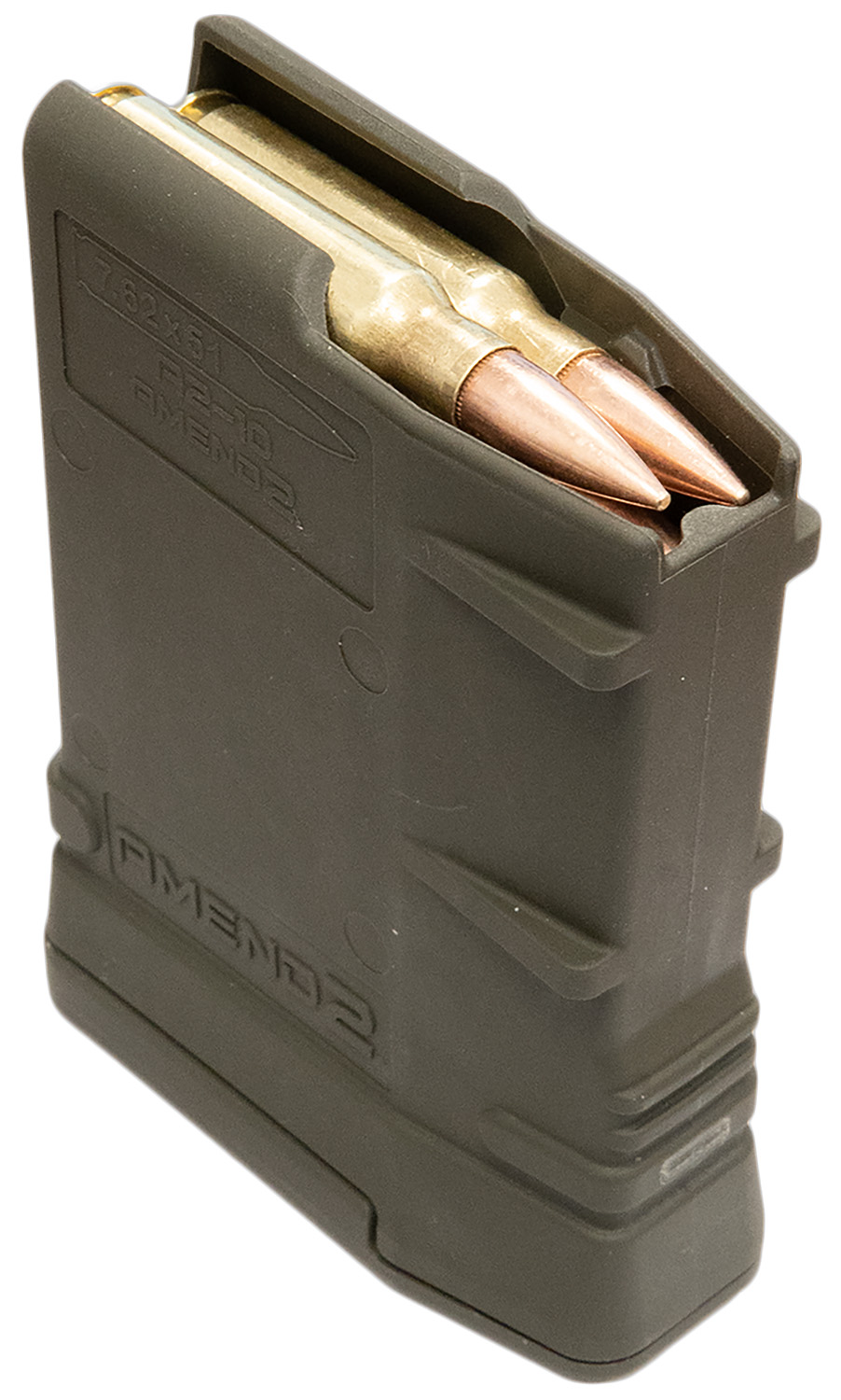 AMEND2 AR-10 SR-25 MAG 7.62X51 10 RD POLYMER ODG