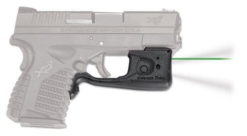 Crimson Trace LL802GHBT Laserguard Pro with Holster 
Green Laser Springfield XD-S Trigger Guard Black