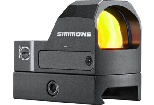 Simmons SPTRD125 Pro Target 1 x 25mm Reflex Red Dot Matte Black 1x25mm