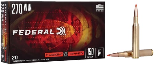 FUSION TIPPED 270WIN 150GR 20/200