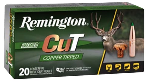 Remington Ammunition R22342 Premier Cut 7mm PRC 20 Per Box/ 10 Case