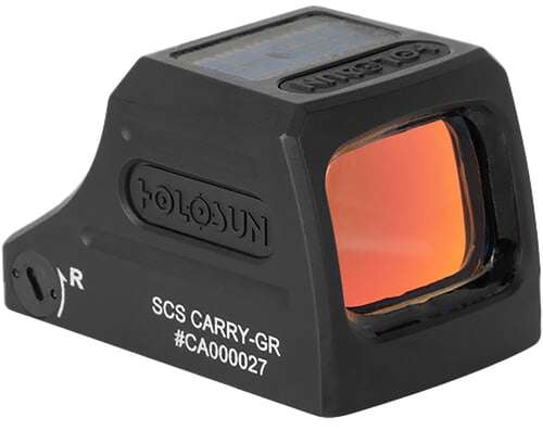 Holosun SCSCARRYGR SCS Carry  Black Anodized 0.90