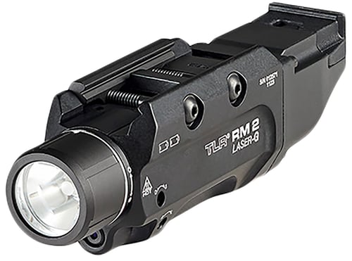 Streamlight 69454 TLR RM 2 Laser-G Rail  Mounted Tactical Lighting System  Black Anodized 1,000 Lumens White LED/Green Laser