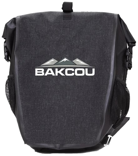 Bakcou E-bikes APB Pannier Bag Black Heavy Canvas Fabric 2 Bags