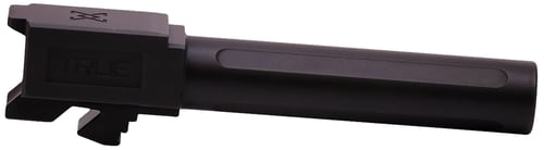 True Precision Inc TPG19BXBL Glock 19  Black Nitride Treated 416R Stainless Steel