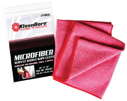 KLEEN BR MICROFIBER WIPE CLOTH 2PK