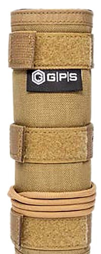 GPS Bags GPST80075T Tactical Suppressor Cover  22 LR 1000D Nylon Tan
