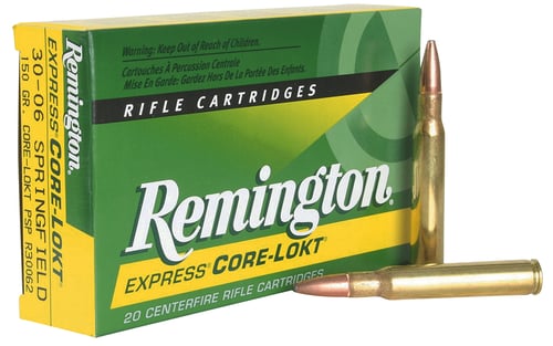Remington R300WSM1 Core-Lokt Rifle Ammo 300 WSM, PSP, 150 Grains, 3320