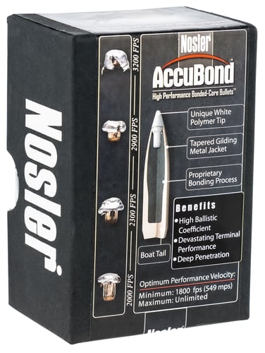 NOSLER BULLETS 30 CAL .308 150GR ACCUBOND 50CT