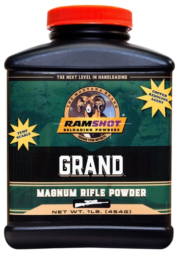 Ramshot Grand Rifle Powder 1lb | 658638170109
