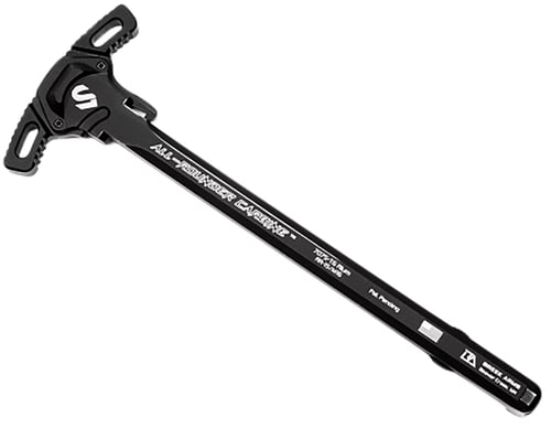 Lead  Steel Llc LSCHODEBLK Charging Handle  AR15/M16 Black Type 3 Hard Anodize 7075T6 Aluminum | 7427053012195
