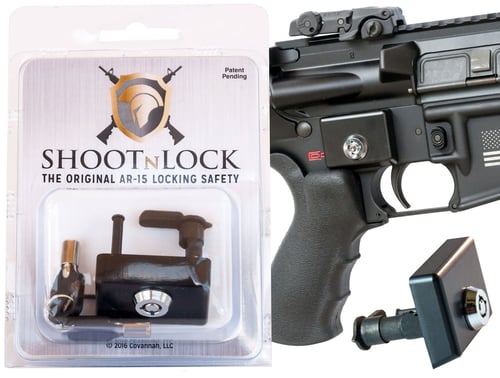 Shoot N Lock 00020 AR-15 Locking Safety Steel