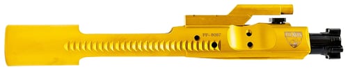 Faxon Firearms FF556BCGCNITRIDETIN M16 5.56 Bolt Carrier Group  .223 Rem/5.56 NATO TiN PVD Coated 9310 Steel For AR15/M16 | 816341024632