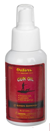 Outers 42042 Gun Oil  Cleans, Lubricates, Protects 4 oz Pump Spray