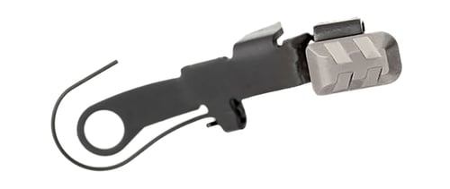 Tyrant CNC TDGSTOP24G Extended Slide Release  9mm Glock Gray 6061 Aluminum | 7426848613852