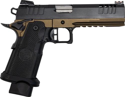 Great Lakes Firearms GL1911DS9FSSBRZ 1911 DS Synergy 9mm Luger 20+1 5