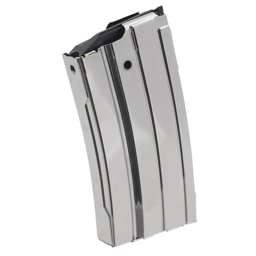 RUGER MAGAZINE MINI-14/RANCH RIFLE 223 20RD NICKEL