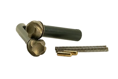 Timber Creek Outdoors AR10TPSBB  Takedown Pin Set AR-10 Compatible w/ Mil-Spec Lower Burnt Bronze Aluminum