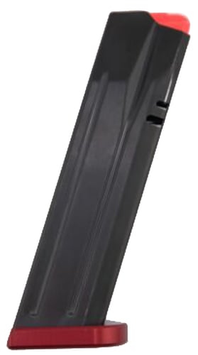 CZ MAGAZINE P-10F/P09/DWX 9MM 19RD BLACK RED BASE PLATE