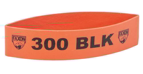 Faxon Firearms FX300MB  Magazine Marker Bands 300 Blackout Fits AR15 Red Silicone 10 Pack | 816341021099