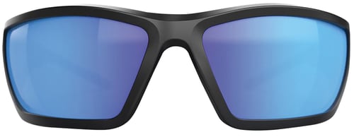 Glock AS41040 Blue Line Tactical Glasses Blue Mirror Lens Black Frame | 764503056000 | Glock | Apparel | Headwear and Eyewear | Eyewear| AS41040