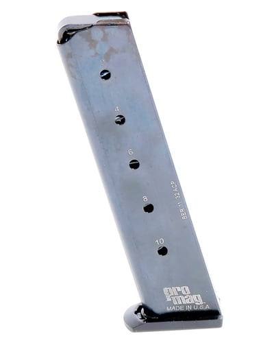 ProMag BER11   10rd 32 ACP Fits Beretta 3032 Tomcat Silver Steel | .32 ACP | 708279001291