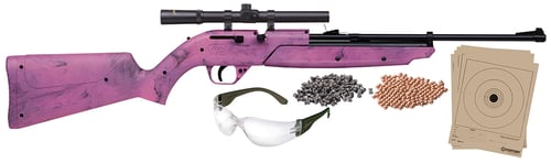 Crosman 760PKT Pumpmaster Air Rifle Kit Bolt .177 Pellet/BB Pink/Black