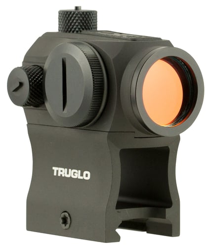 Truglo TG8120BN Tru-Tec 1x 20mm Obj Unlimited Eye Relief 2 MOA Black