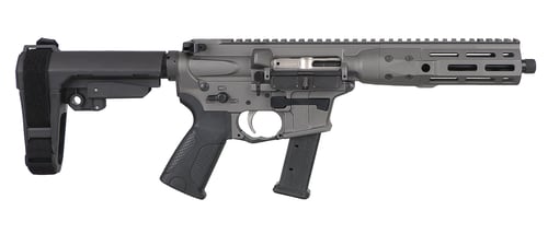 LWRC ICP9TG8SBA3 IC9  9mm Luger 8.50 Inch 331 Black Nitride Threaded Barrel, Tungsten Anodized Aluminum Picatinny Rail Receiver, SB Tactical SBA3 Brace, LWRC Ultra Combat Grip, Ambidextrous | 850058027364