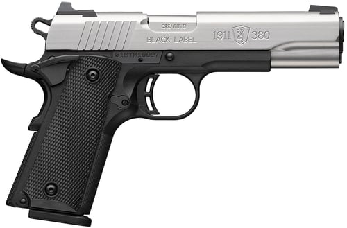 BROWNING 1911-380 STAINLESS 380ACP 4.25
