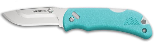 OUTDOOR EDGE RMS222C RAZOR MINI 2.2 Inch AQUA | 743404202365