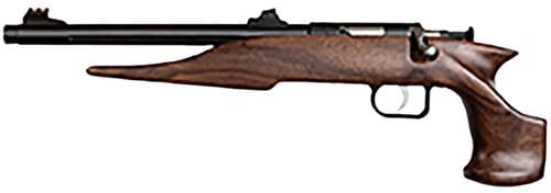 Crickett 41001 Hunter Adult 22 Mag 1rd 9 Inch Threaded Blued Steel Single Shot Barrel, Walnut Stock | 064522141008