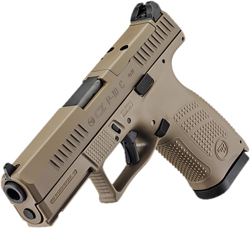 CZ-USA 91577 P-10 C  Compact Frame 9mm Luger 15+1 4.02