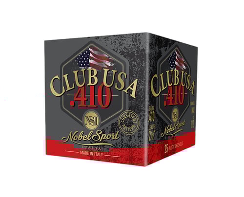 Nobel Sport Shotshells .410 ga 21/2 1/2 oz 1240 fps 9 25/ct | .410GA | 837913000267