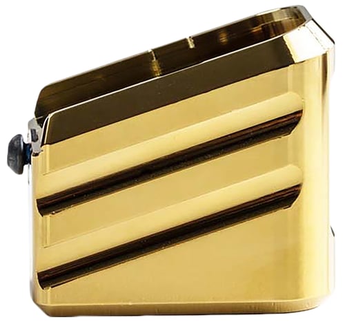Cross Armory CRG0MEG19GD Magazine Extension  Fits Glock 19/23/32 Gen 1-5 Gold Aluminum | 046139039641