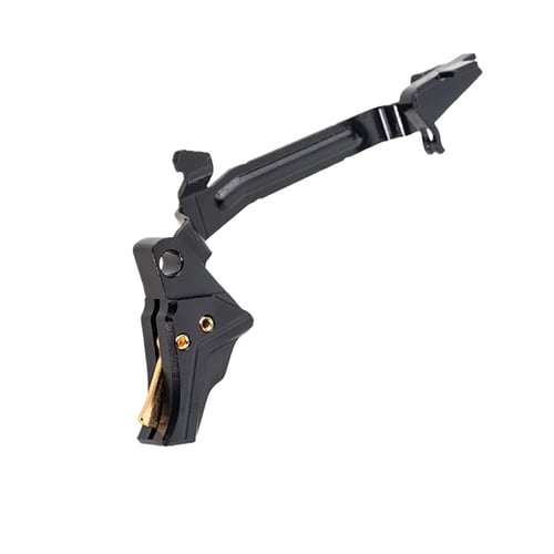 Tyrant CNC TDGTRIG34BLACKGOLDBAR I.T.T.S Trigger/Bar Black/Gold Fits Glock Gen3-4 | 612789316274